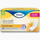 [1722] TOALLAS TENA DISCREET MAXI 10 UND