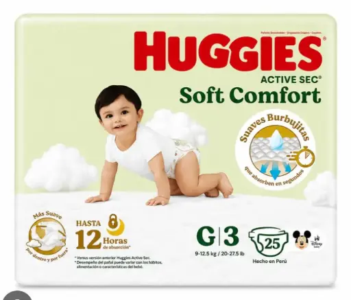 [2066] HUGGIES ACTIVE SEC 3X25 UND