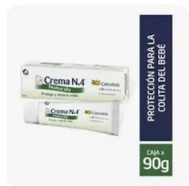 [1045] CREMA No 4 NATURAL 90 GR ANTIPAÑALITIS 