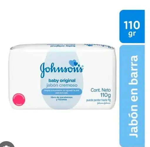 [07263] JABON JOHNSON BABY 3 UND ORIGINAL  