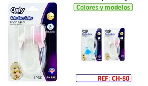 [2306] ASPIRADOR NASAL MANGUERA ONLY BABY BL 2306 16 / CH-80