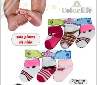 [36581] MEDIAS 3 PARES COLOR & LIFE 36581