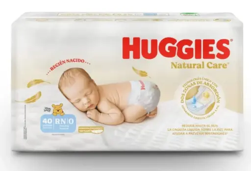 [21548] HUGGIES NATURAL CARE 0/RN X40 UNID