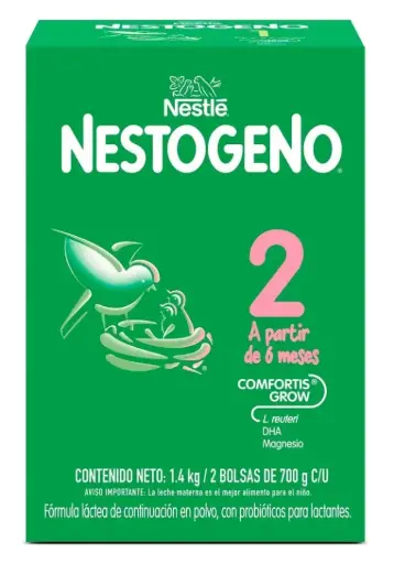 [65789] LECHE NESTOGENO 2 X 1400 GR 