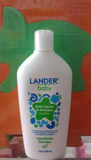[0902] BAÑO LIQUIDO BABY LANDER X250 ML