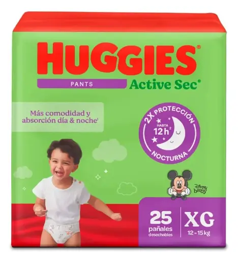 [106491] HUGGIES PANTS 4X25 UND E. I.