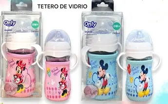 [A44] BIBERON VIDRIO 8 OZ ONLY BABY A 44