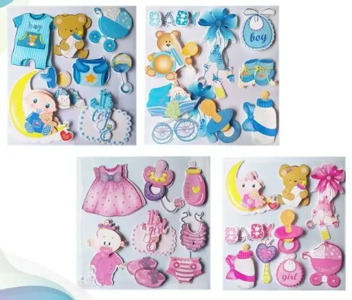 [FF 20] DECORACION BABY SHOWER SET FF 20