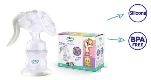 [4406] EXTRACTOR DE LECHE MANUAL MOBY 4406