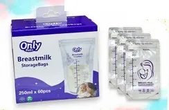 [ONBY60] BOLSAS PARA LECHE MATERNA ONLY BABY X 60 UND ONBY60