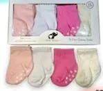[7877] MEDIAS 4 PARES ANTIDESLISANTE BP 71877 (BLANCA)
