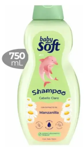 [1790073] SHAMPOO BABYSOFT 750 ML CABELLO CLARO 