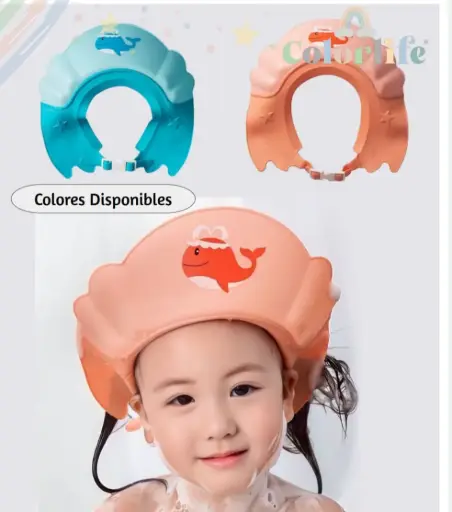 [802BEBE] GORRO PARA BAÑO BEBE 802