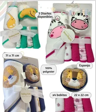 [79654] TOALLA PARA BEBE 79654