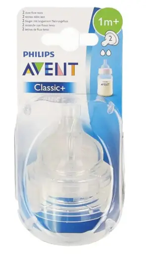 [63227] CHUPO REPUESTO AVENT CLASICO X 2 SCF 632/27 (1+)  2 GOTAS