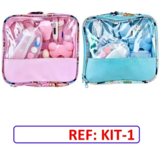 [KIT1] KIT DE ASEO 20 PIEZAS BOLSO KIT 1 AZUL