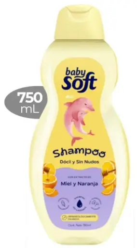 [DOC750] SHAMPOO BABYSOFT 750 ML CABELLO DOCIL 