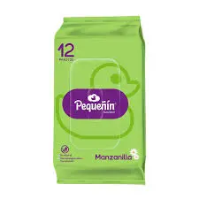 [7050190] TOALLITAS PEQUEÑIN 12 UND MANZANILLA  