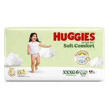 [182690] HUGGIES ACTIVE SOFT 6 X 48 UND  